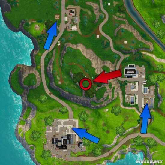 2025年《堡垒之夜》在三个超大座椅之间搜寻任务攻略 超大座椅搜寻位置一览-5