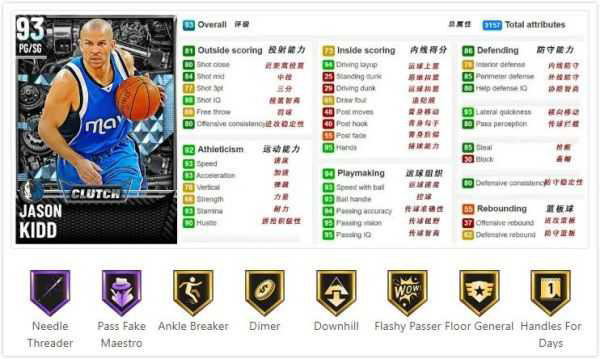 《NBA2K21》紧要关头卡包球员卡介绍-12