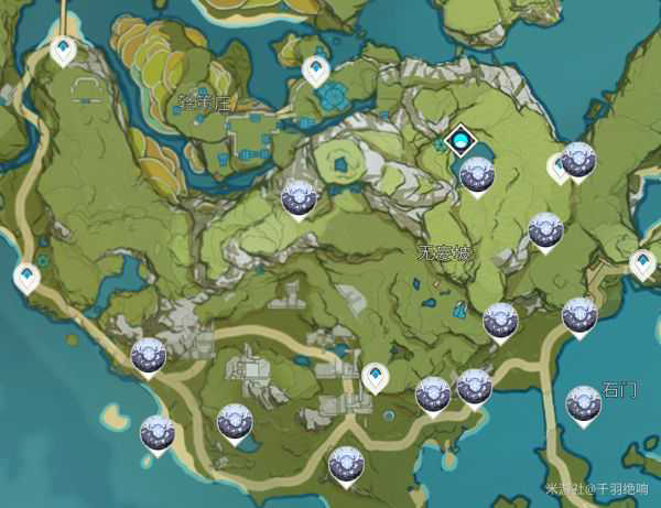 2025年《原神》丘丘射手出现位置标注 刷箭簇方法-10