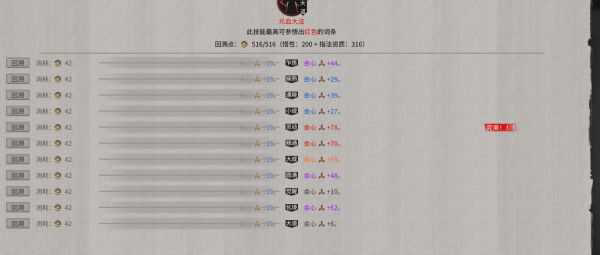 2025年《鬼谷八荒》幸运值作用数据分析-7