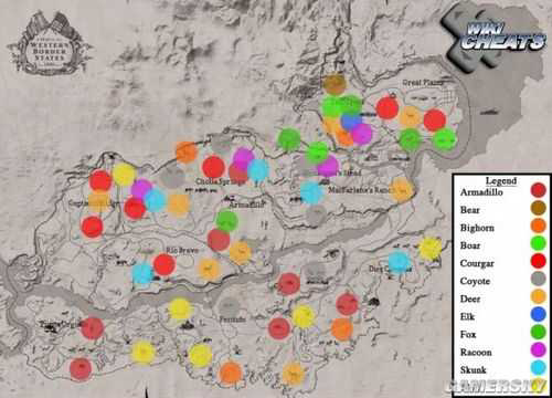 《荒野大镖客：救赎》挑战（Challenges)之专家猎人（Master Hunter）攻略「超实用」-6